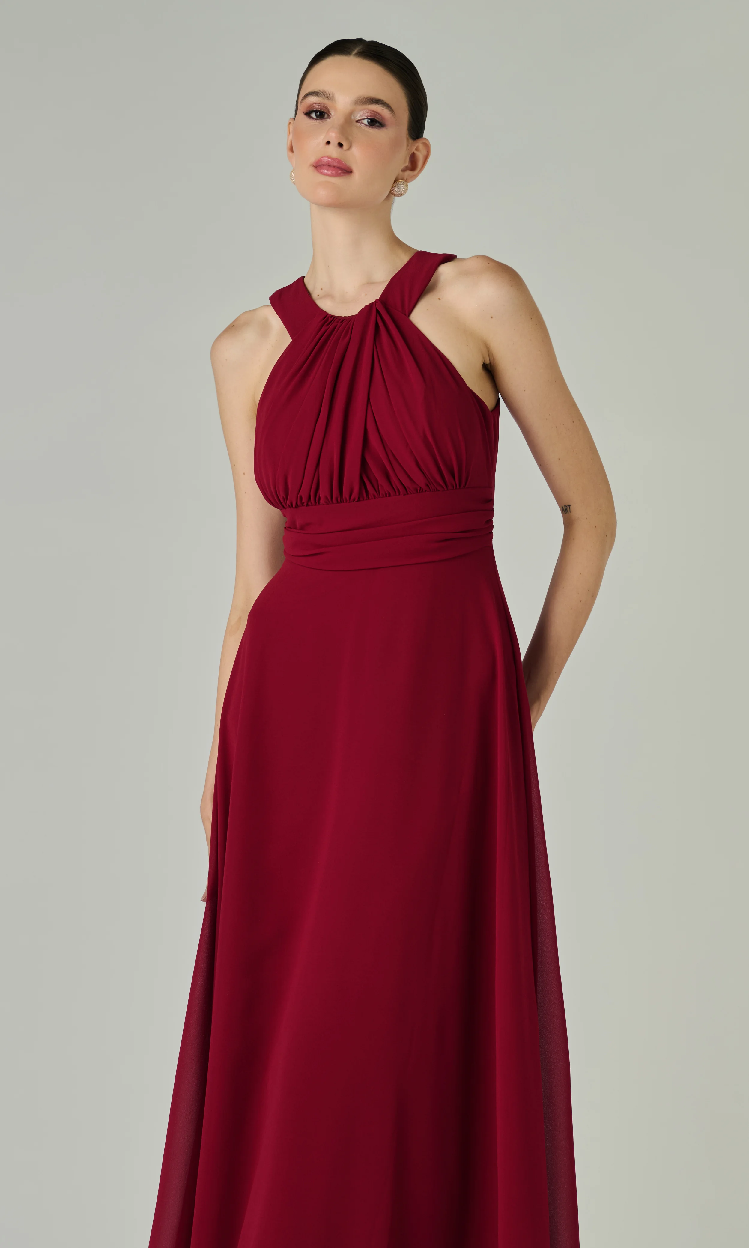 Vestido Dani Marsala