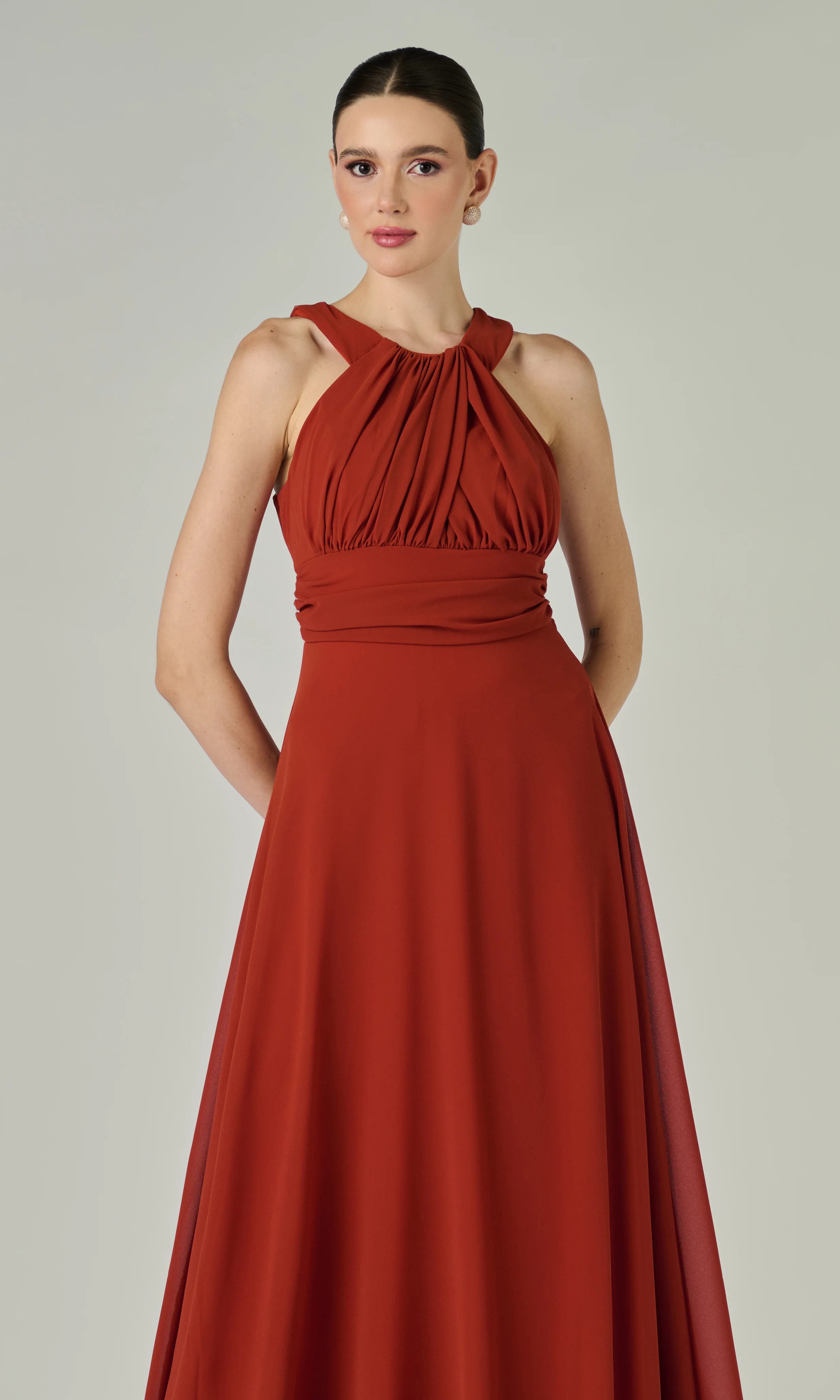 Vestido Dani Terracota