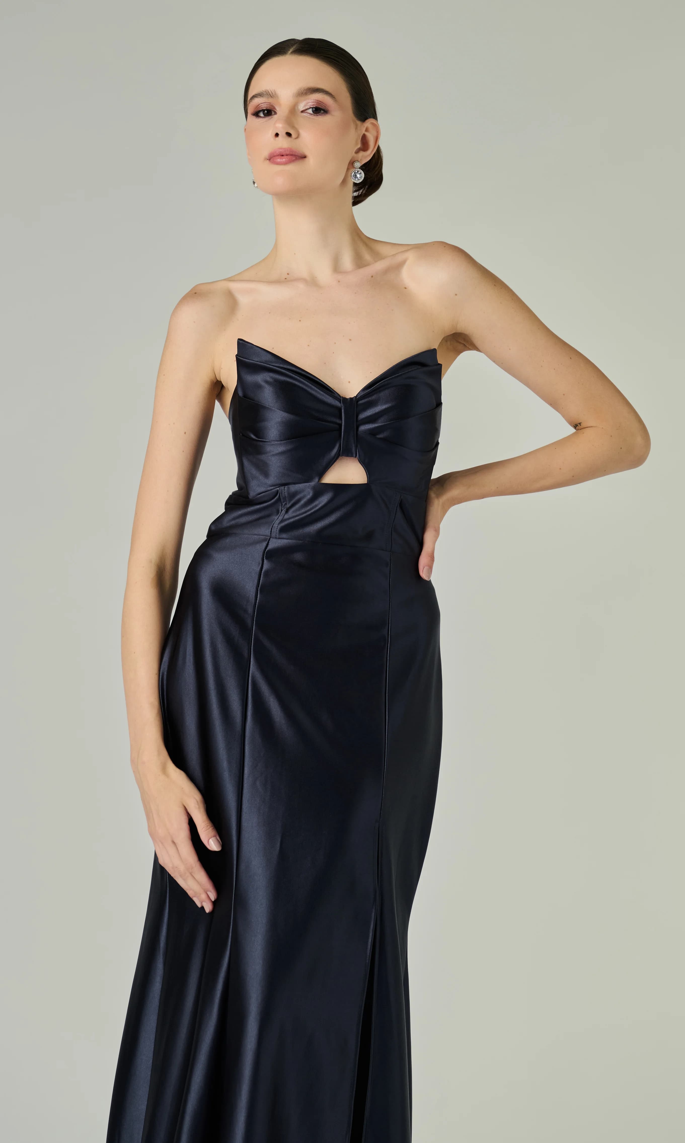Vestido Ester Azul Marinho