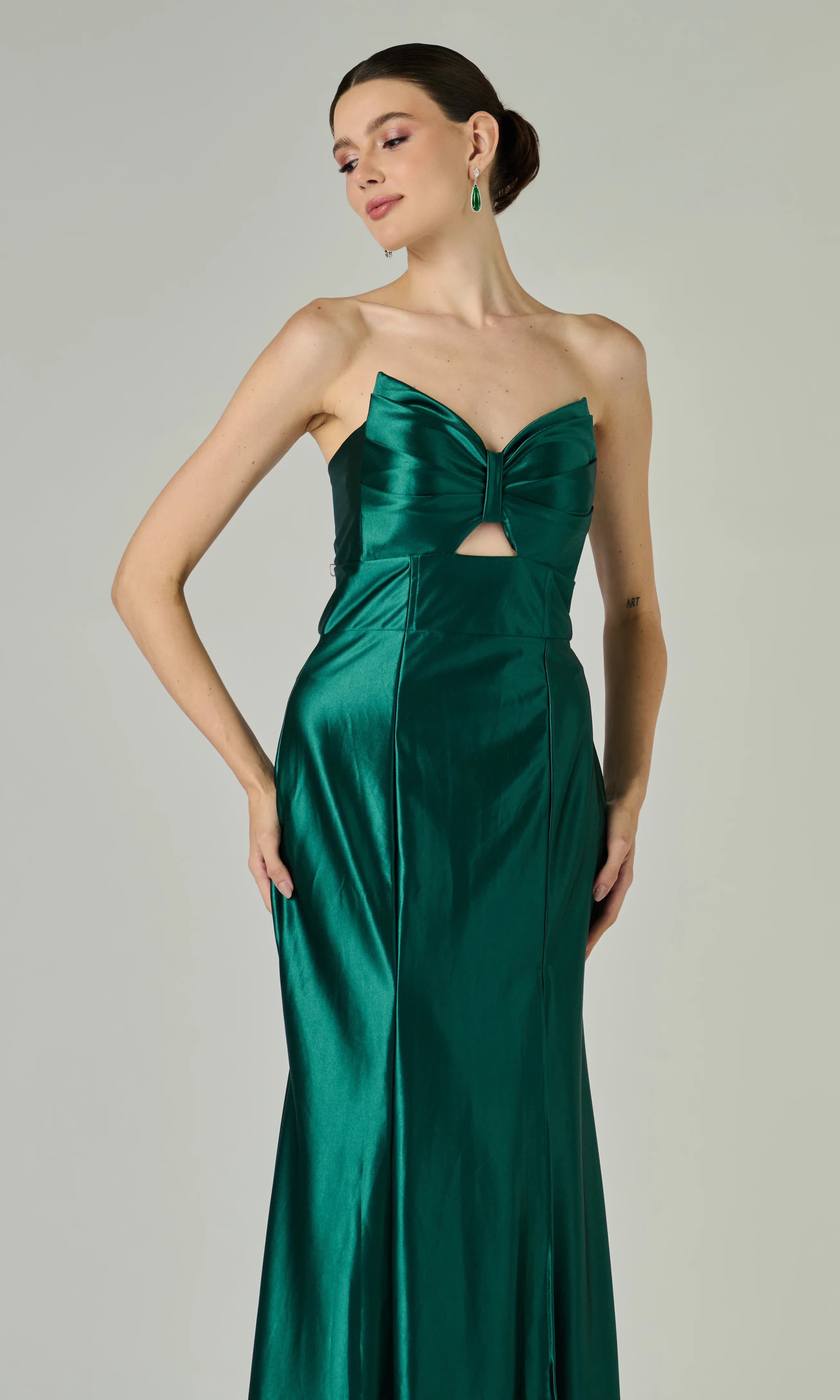 Vestido Ester Verde Esmeralda