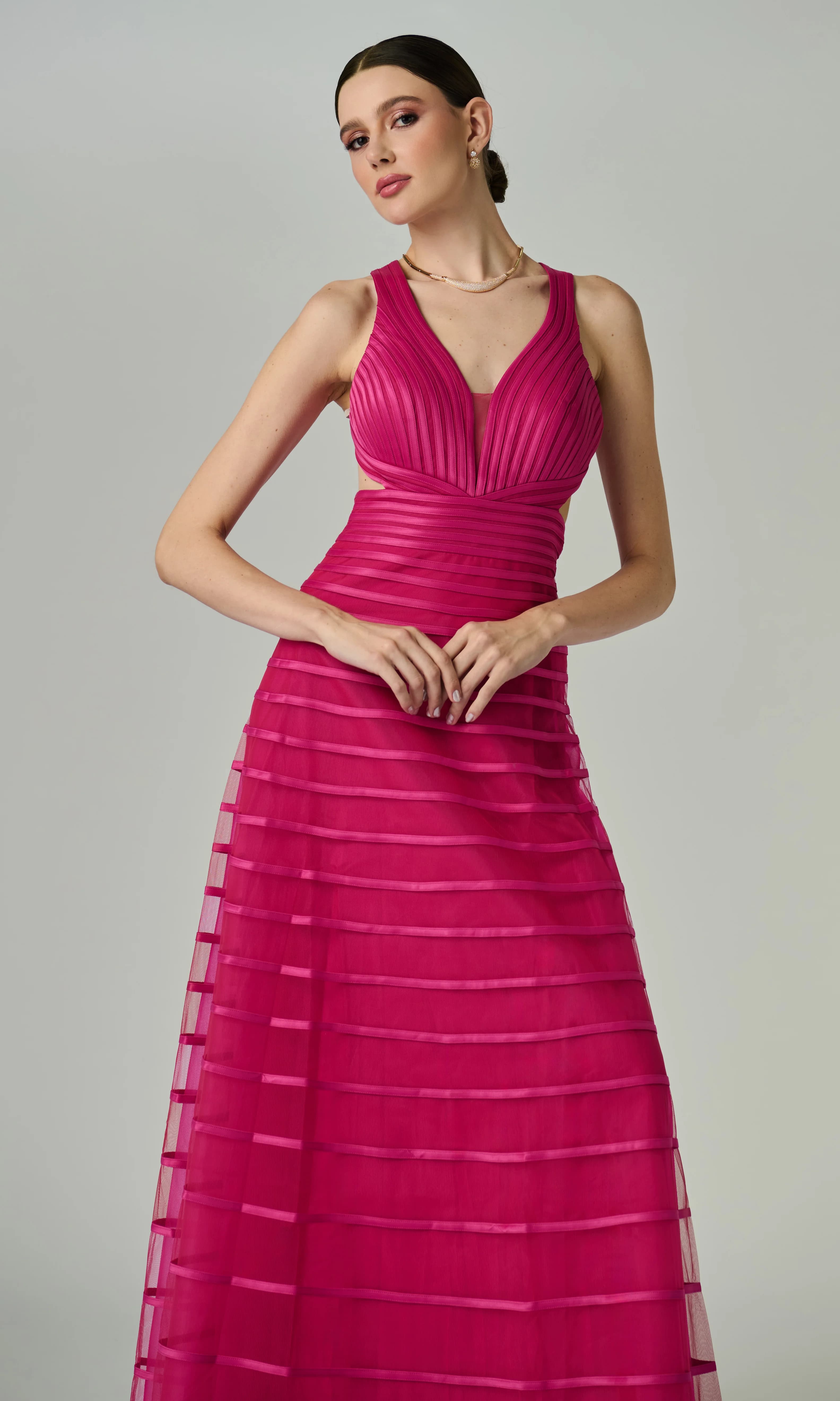 Vestido Josi Fúcsia