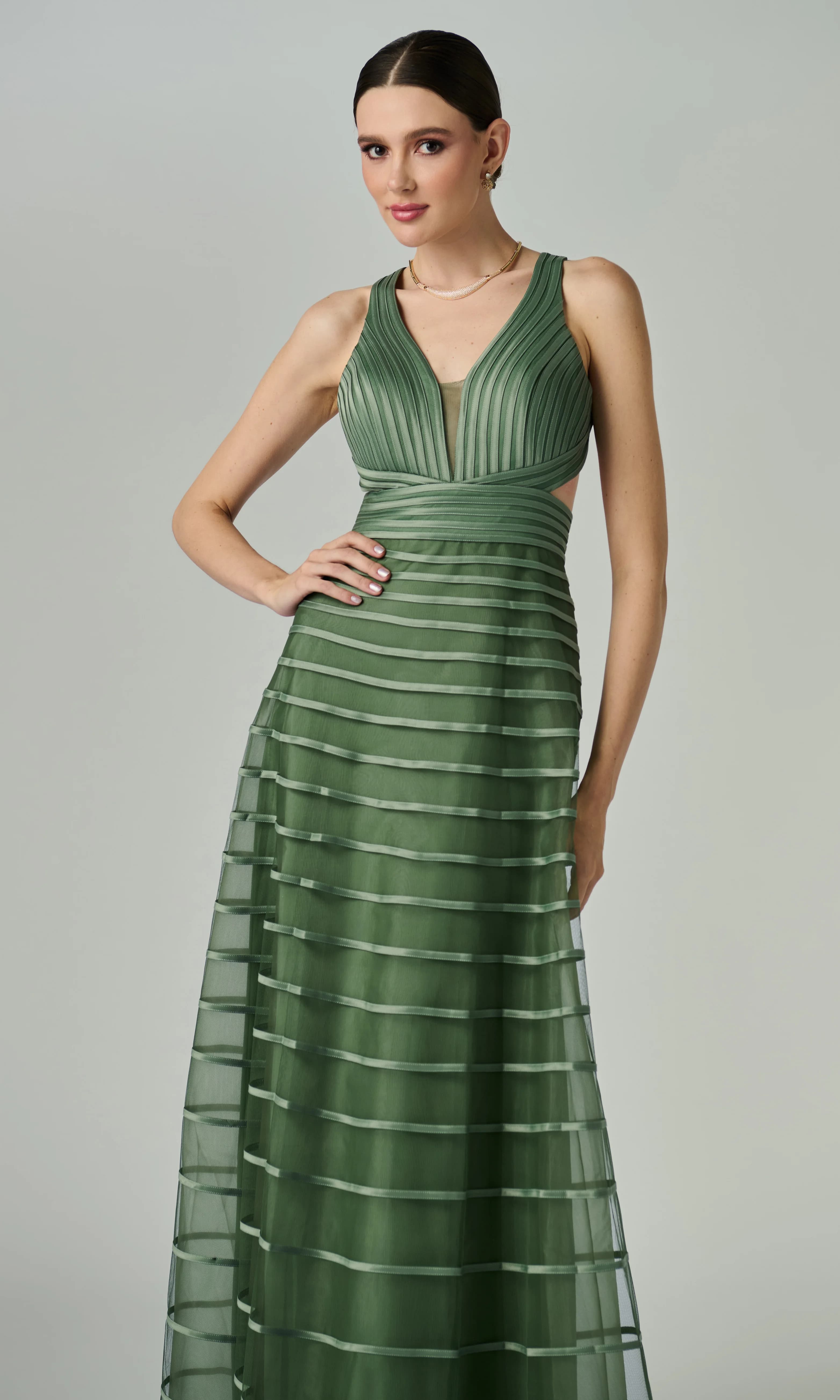 Vestido Josi Verde Oliva