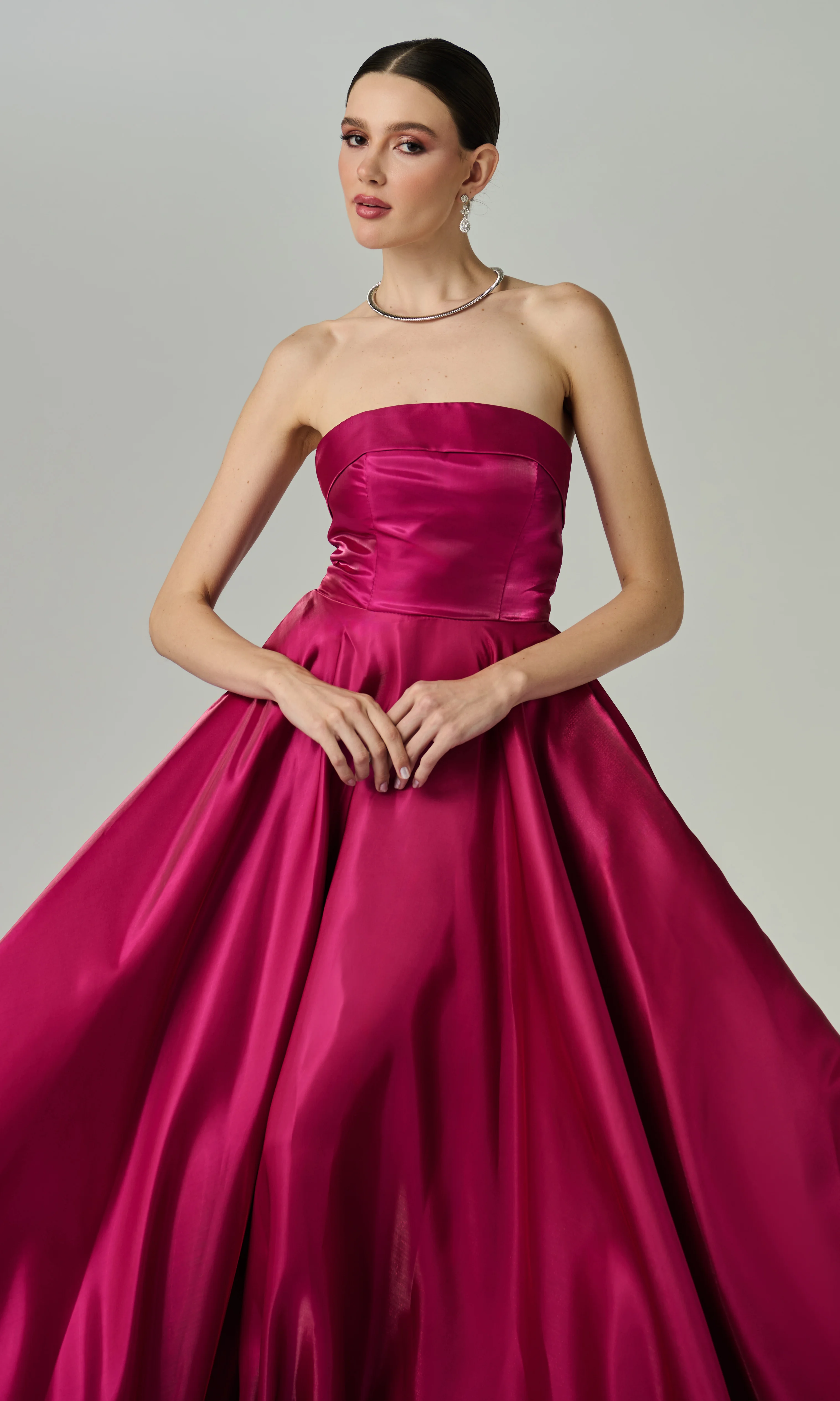 Vestido Livia Fúcsia