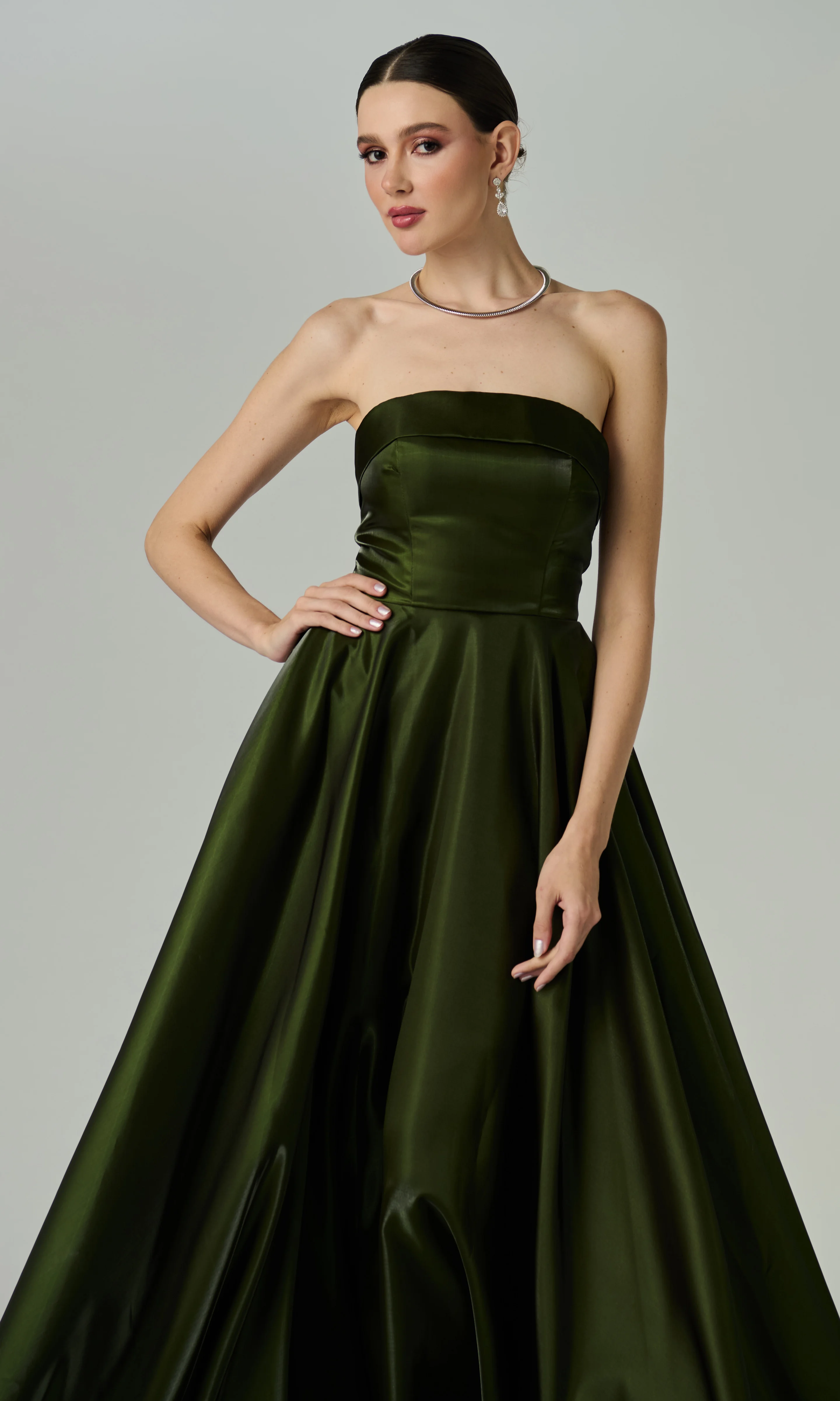 Vestido Livia Verde Oliva