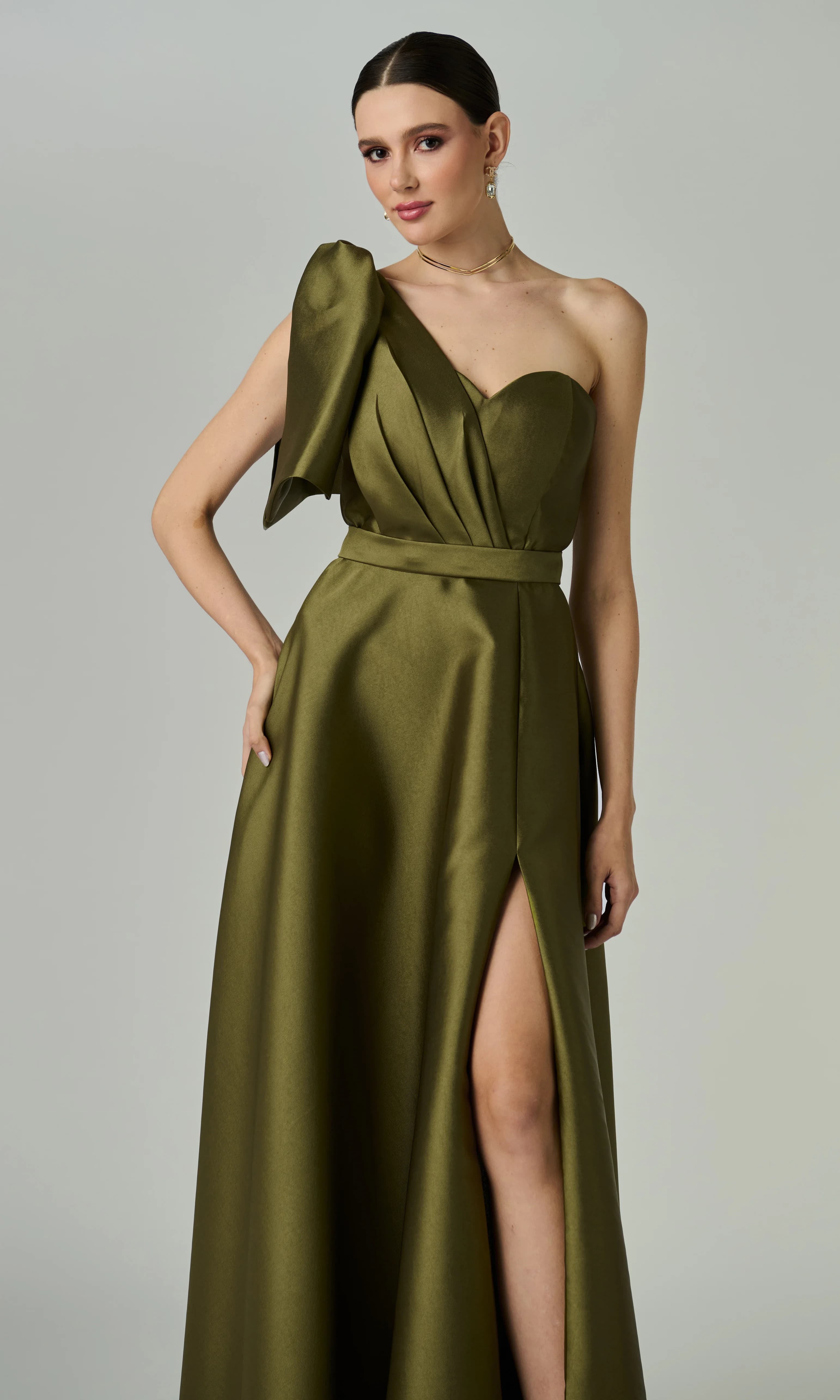 Vestido Maria Verde Oliva