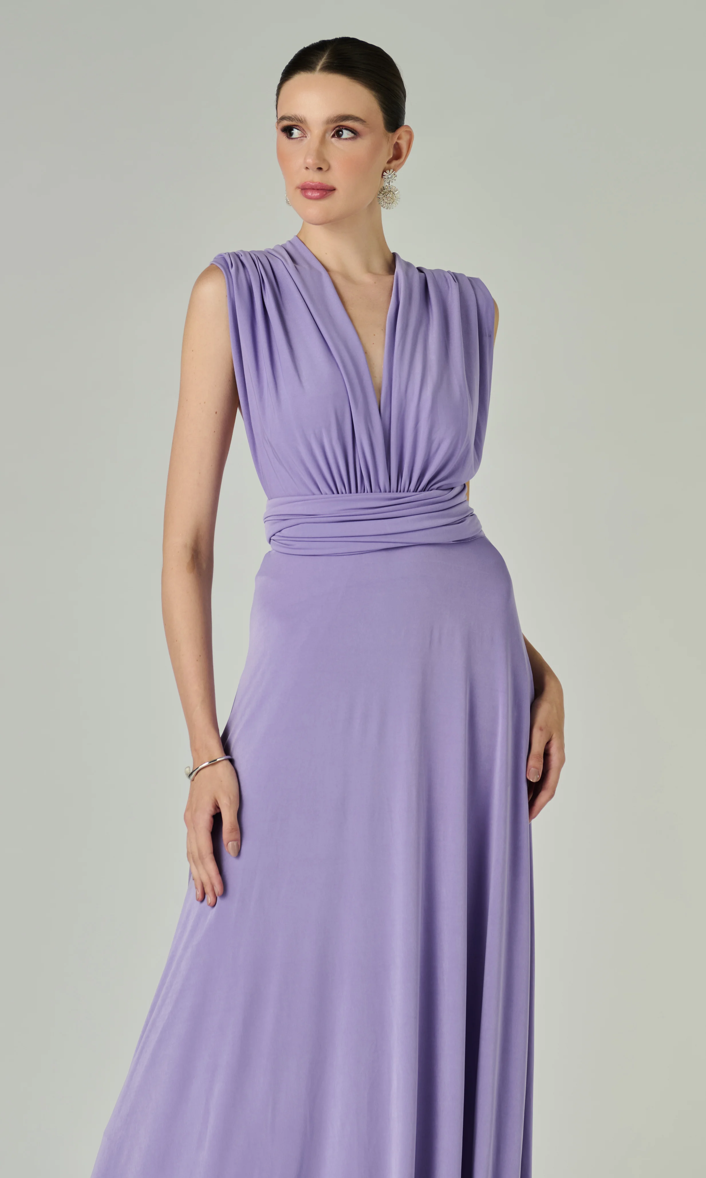 Vestido Meire Lavanda