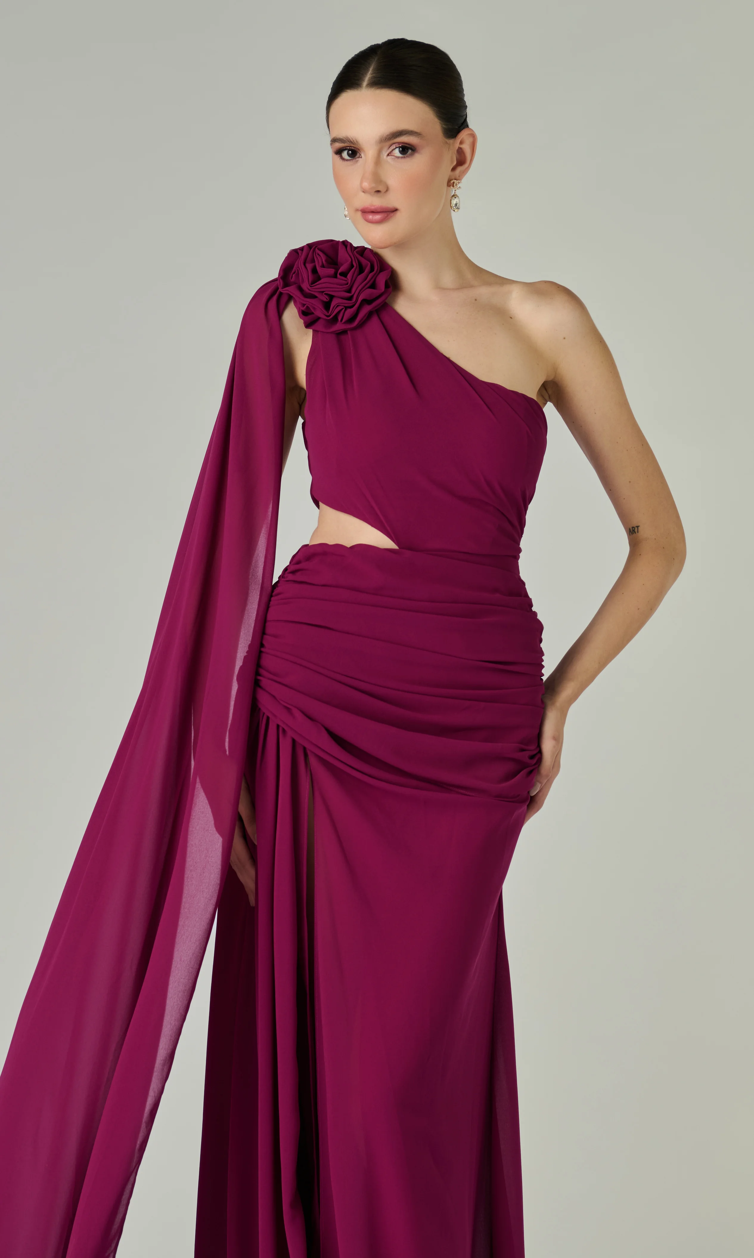 Vestido Perla Fúcsia
