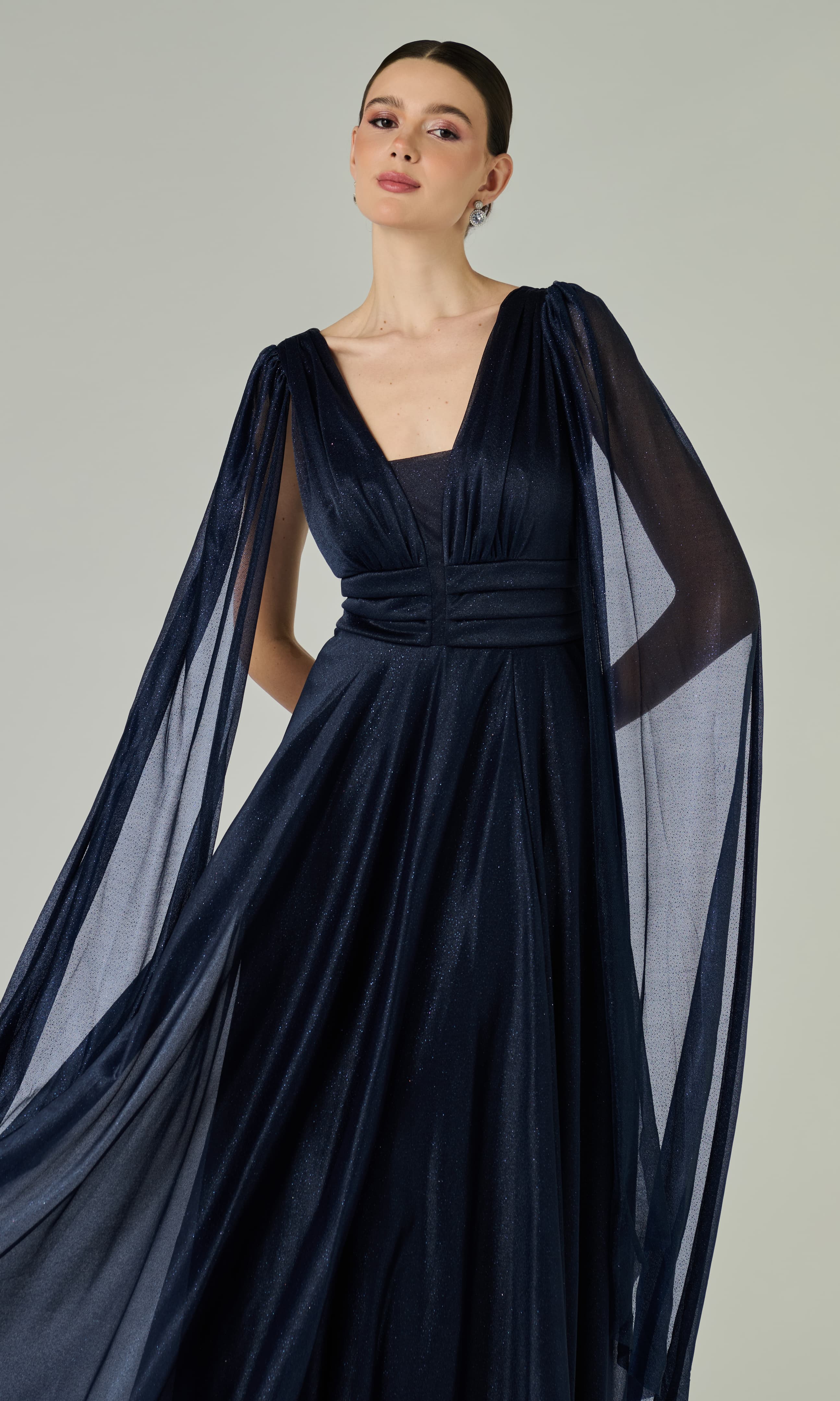 Vestido Raquel Azul Marinho