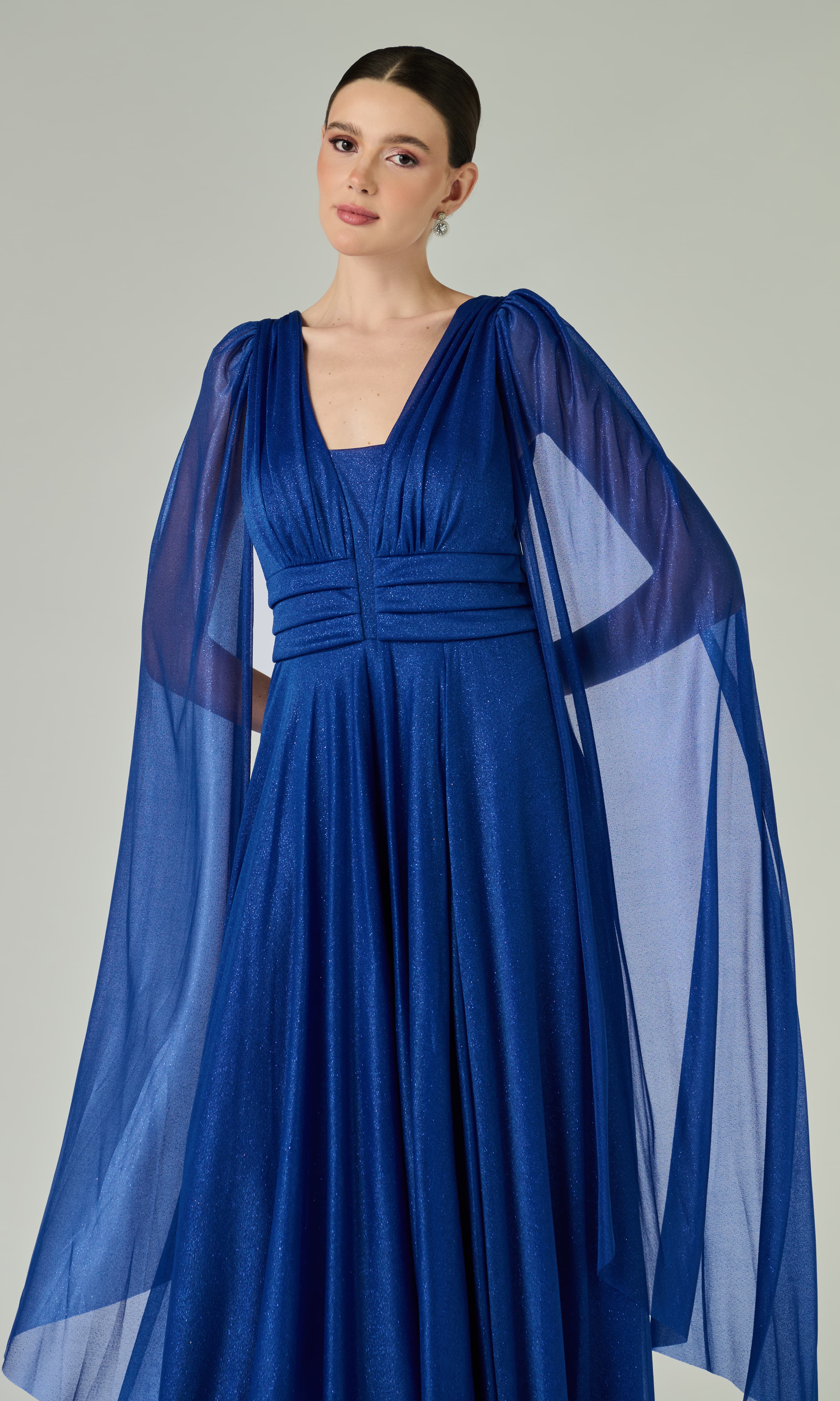Vestido Raquel Azul Royal