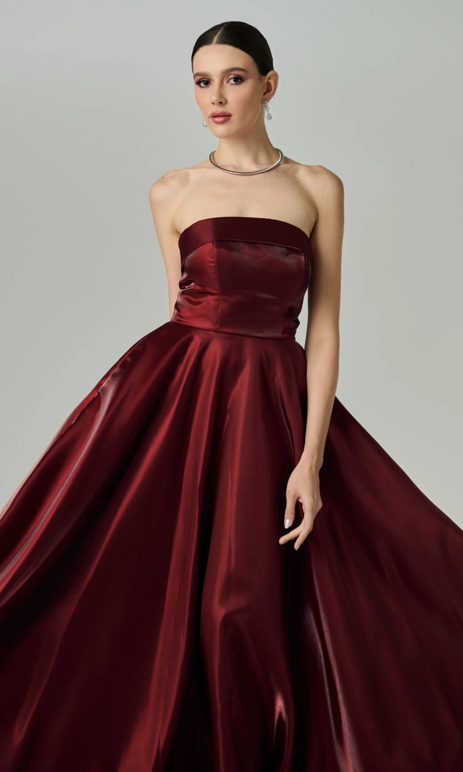 Vestido Livia Marsala