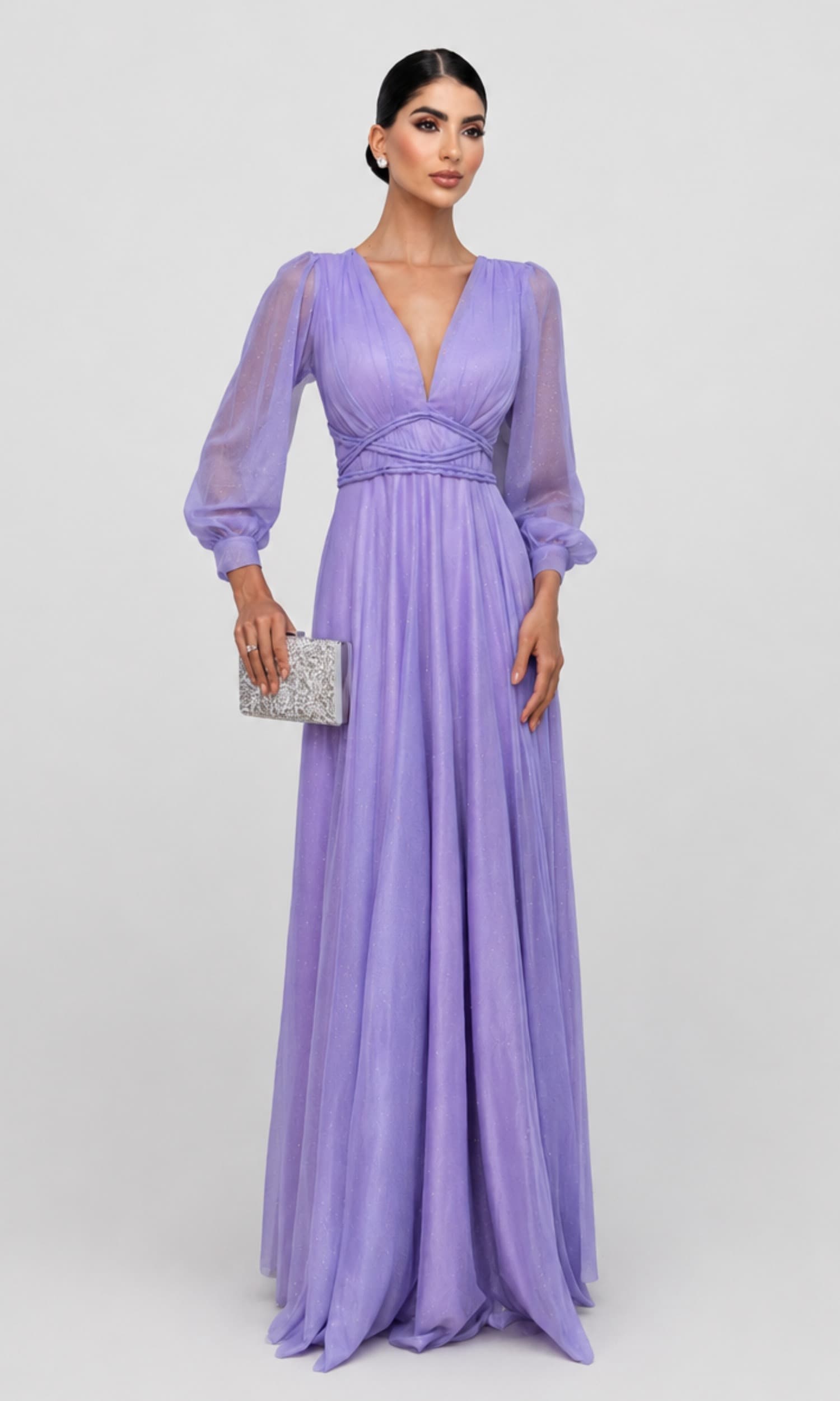 Vestido Valentina Lavanda
