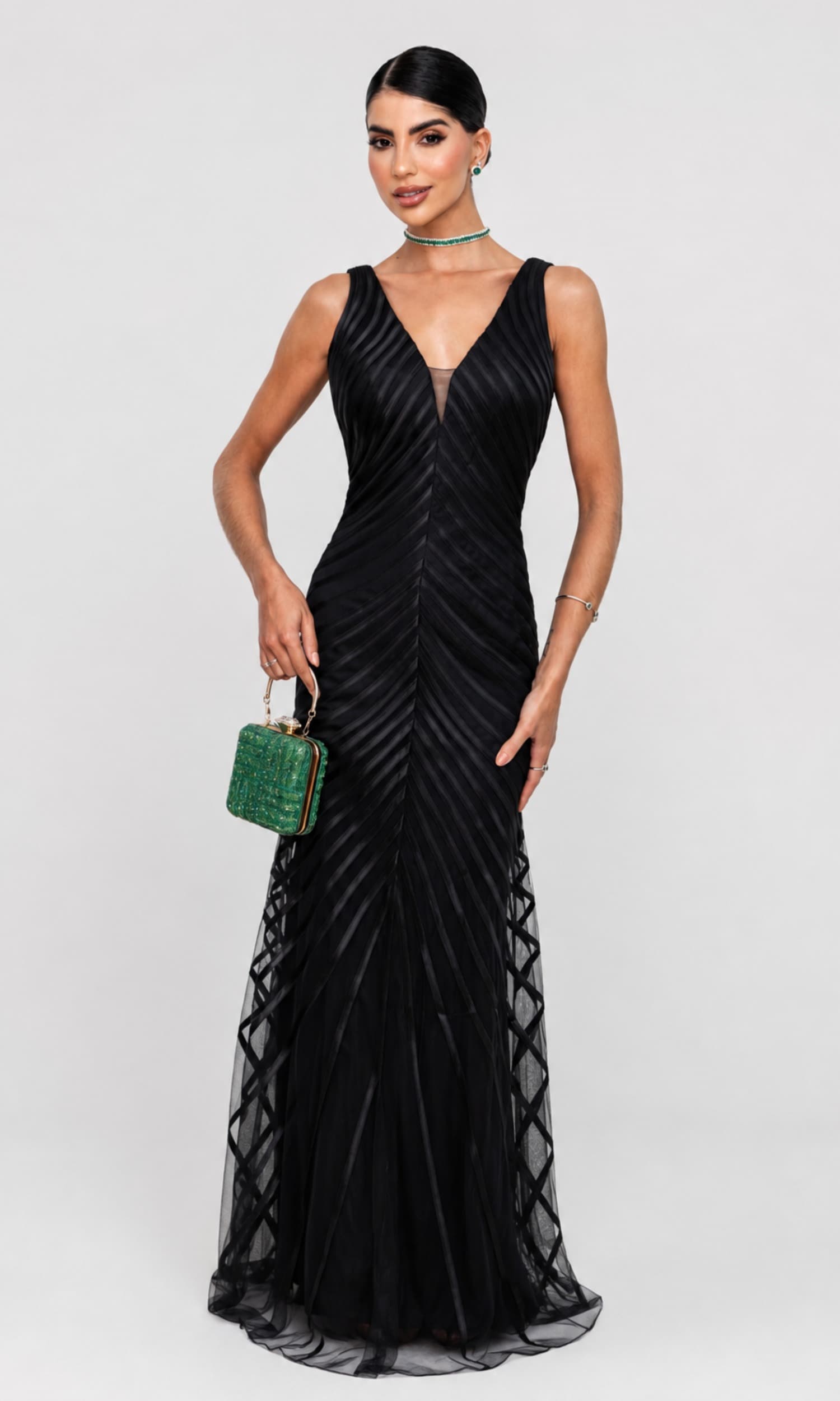 Vestido Viviane Preto